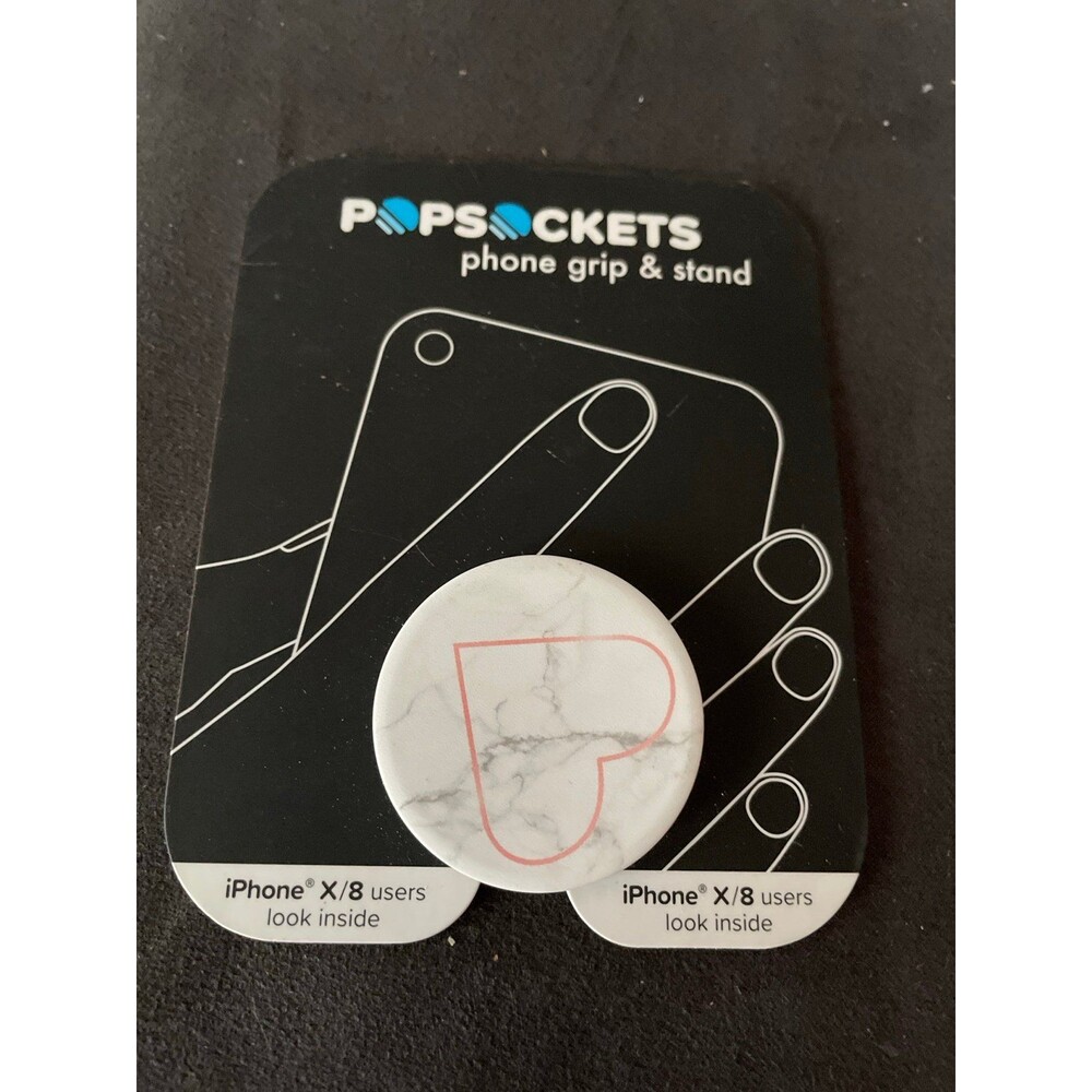 PopSockets Stone Heart Phone Grip Holder PopSocket Pop Socket PopGrip